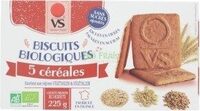 Biscuits 5 Cereales Sans Sel Sans Sucre
