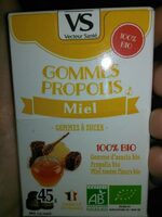 Gommes propolis miel