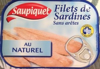 Filets de sardines sans arêtes au naturel
