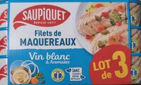 Filets de maquereaux au vin blanc & aromates