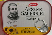 Sardines à l'huile de tournesol