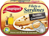 Filets de sardines poivre vert - Recettes Gourmandes