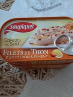 Filet de thon citron et piment