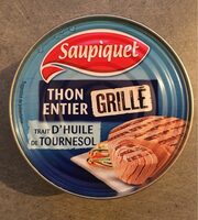 Thon entier grillé (trait d'huile de tournesol)