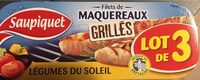 Filets de maquereaux grillés au légumes du soleil