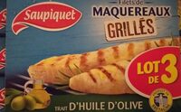 Filets de maquereaux grillés