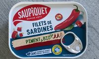 Filet de sardine piment bio