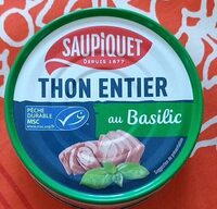 Thon entier au basilic