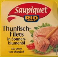 Thunfisch-Filets in Sonnenblumenöl
