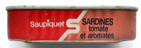 Sardines tomate et aromates