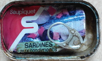 Sardines aux condiments