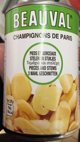 Champignons de Paris pieds et morceaux
