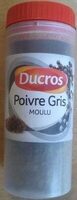 Poivre gris moulu