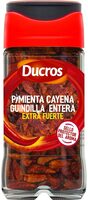 Pimienta cayena guindilla entera extra fuerte