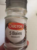 5 Baies moulues
