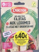 Fajitas aux legumes