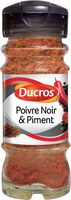 Poivre Noir et Piment Assaisonnement