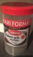 Ducros Poivre gris moulu