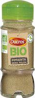 Pimienta negra molida bio