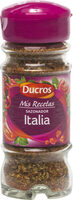 Mis recetas Italia sazonador