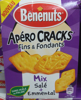 Apéro Cracks Mix Salé + Emmental