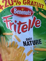 Bénénuts Fritelle goût nature 2 x 80 g + 20% offert