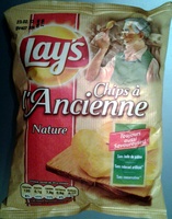 Chips à l'ancienne nature