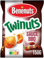 Bénénuts Twinuts saveur sauce BBQ