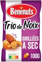 Bénénuts Trio de noix grillées à sec