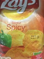 Chips de pommes de terre saveur spicy