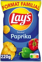 Lay's saveur paprika format familial