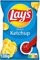 Chips saveur ketchup