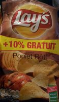 Lay's saveur poulet rôti 240 g + 10% offert