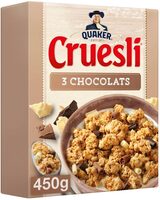 Quaker Cruesli 3 chocolats
