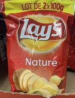 Lay's nature lot de 2 x 100 g