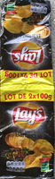 Lay's saveur barbecue lot de 2 x 100 g