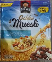 Golden muesli Dattes & Noix Coco