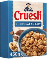 Quaker Cruesli Chocolat au lait