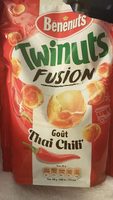 Bénénuts Twinuts Fusion goût thai chili