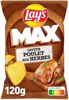 Lay's Max saveur poulet aux herbes