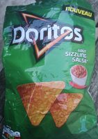 Doritos goût sizzling salsa
