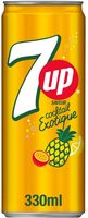 7UP saveur cocktail exotique 33 cl