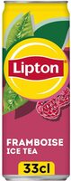 Ice tea saveur framboise