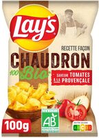 Lay's Recette façon chaudron saveur tomates à la provençale bio