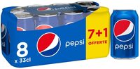Pepsi 7 x 33 cl + 1 offerte
