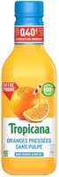 Jus d'orange sans pulpe