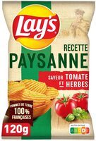 Lay's Recette paysanne saveur tomates et herbes