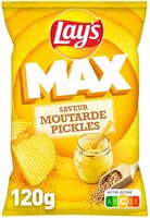 Lay's Max saveur moutarde pickles
