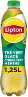 Thé Vert Glacé Citron Vert et Menthe