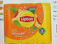 Lipton peche pétillant